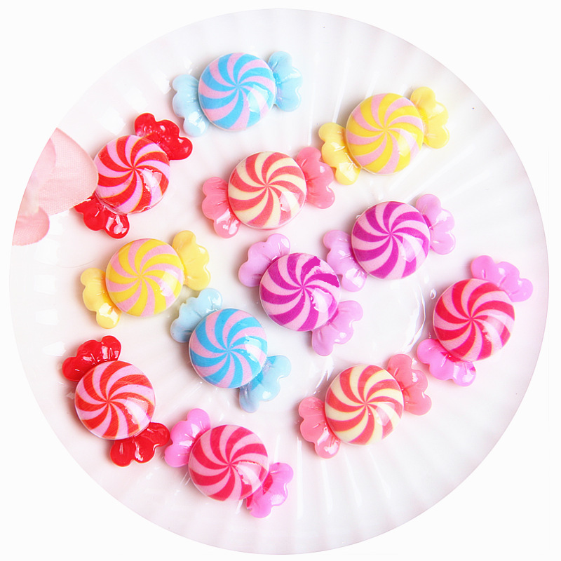 Art And Craft Autumn - 10Pcs Kawaii Autumn Resin Alpine Candy