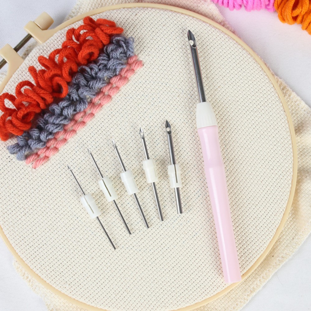 Punch Needle Kit - Adjustable Punch Needle Kit - 6