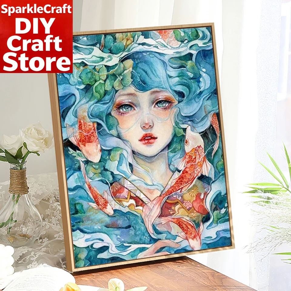 Art Craft Girl - 1PC frameless 5D Diy Diamond Painting