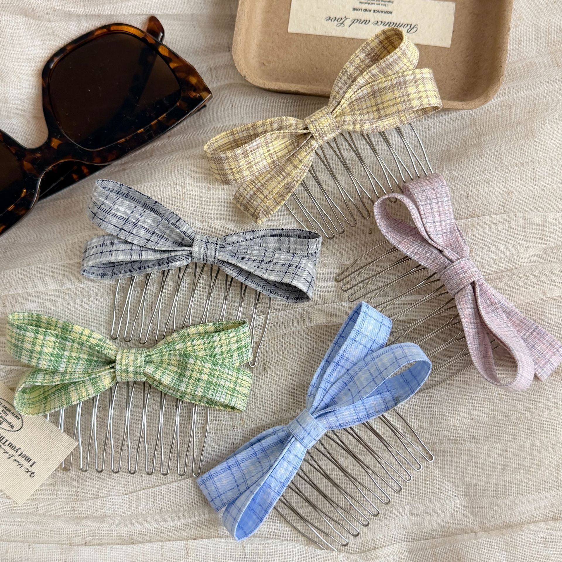 Art Craft Shop - Simple Bow Hairpin For Women Classic