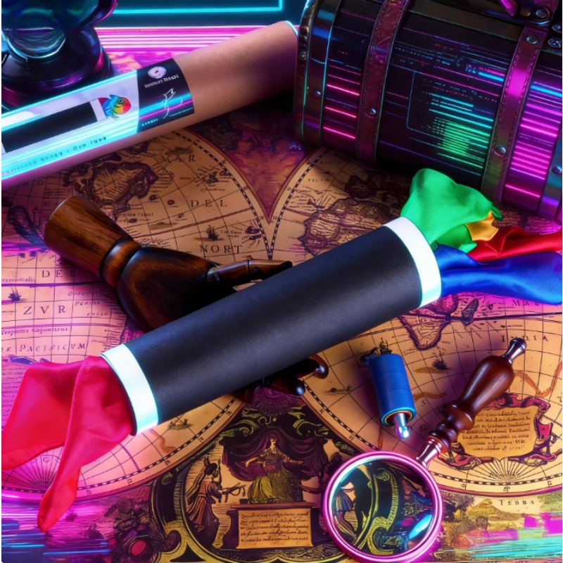 Silk Painting Dye - Chameleon Hanky Dye Tube Magic Trick