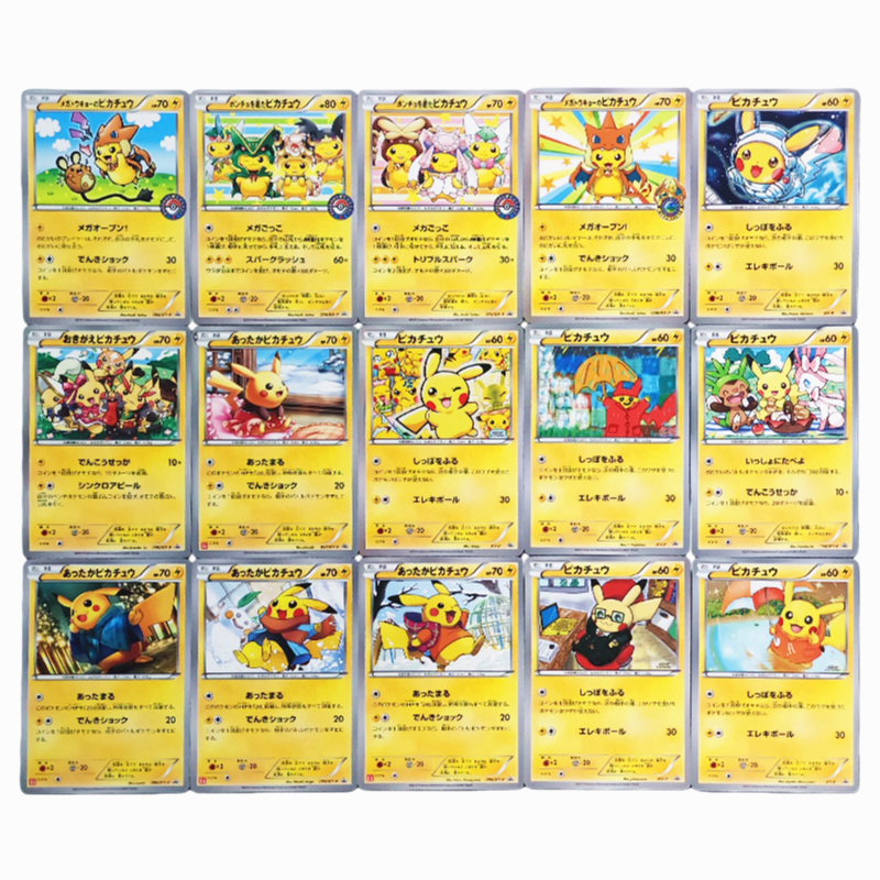 Origami Paper Set - 15 Style Diy Pokemon Cosplay Japanese