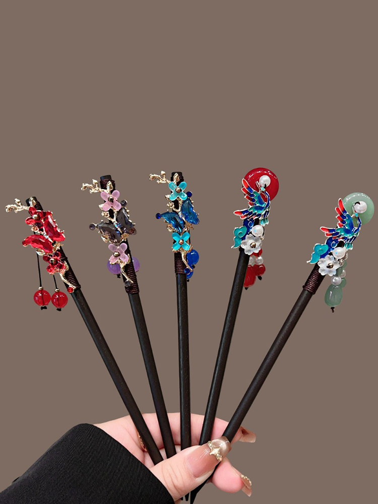 Art Craft Shop - 1pc Exquisite Fashion Vibrant Chinese Hair