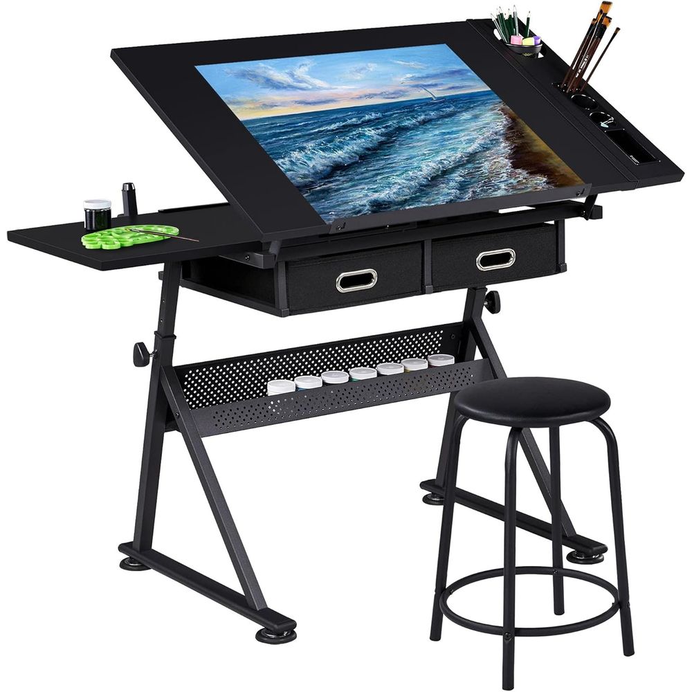 Art & Craft Be - Drafting Table for Artists, Height Adjustable