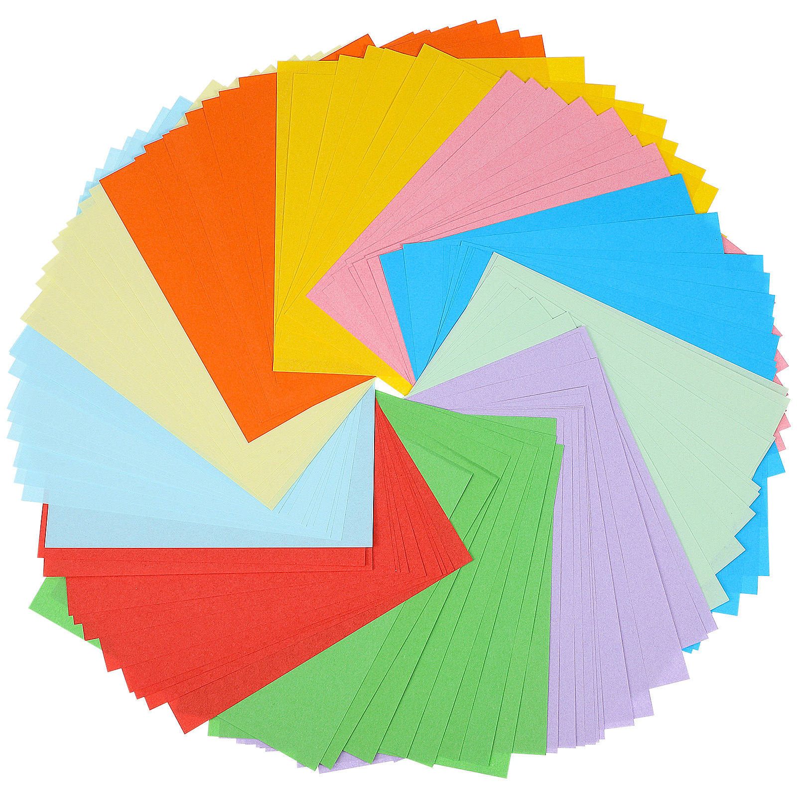 100 Sheets Colorful Square Ori - Craft And Art Difference avis et prix