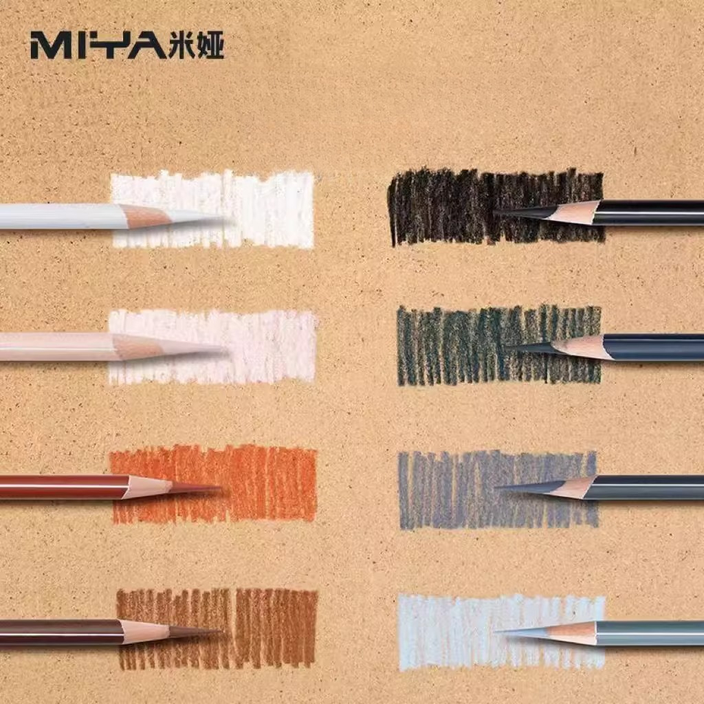 MIYA Colorful Charcoal Pencils - Sketching Charcoal Set avis et prix