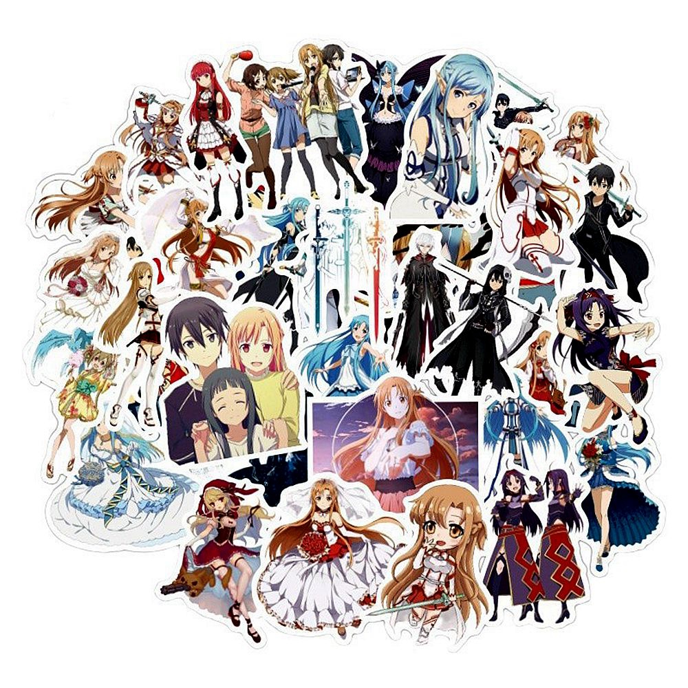 1 Pack Anime Sticker Sword Art - Art Craft Online avis et prix