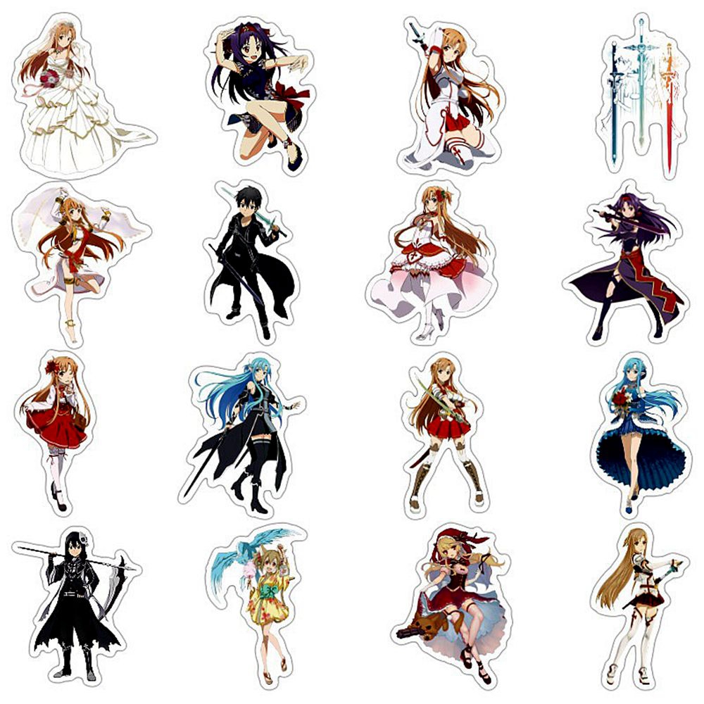 1 Pack Anime Sticker Sword Art - Art Craft Online avis et prix