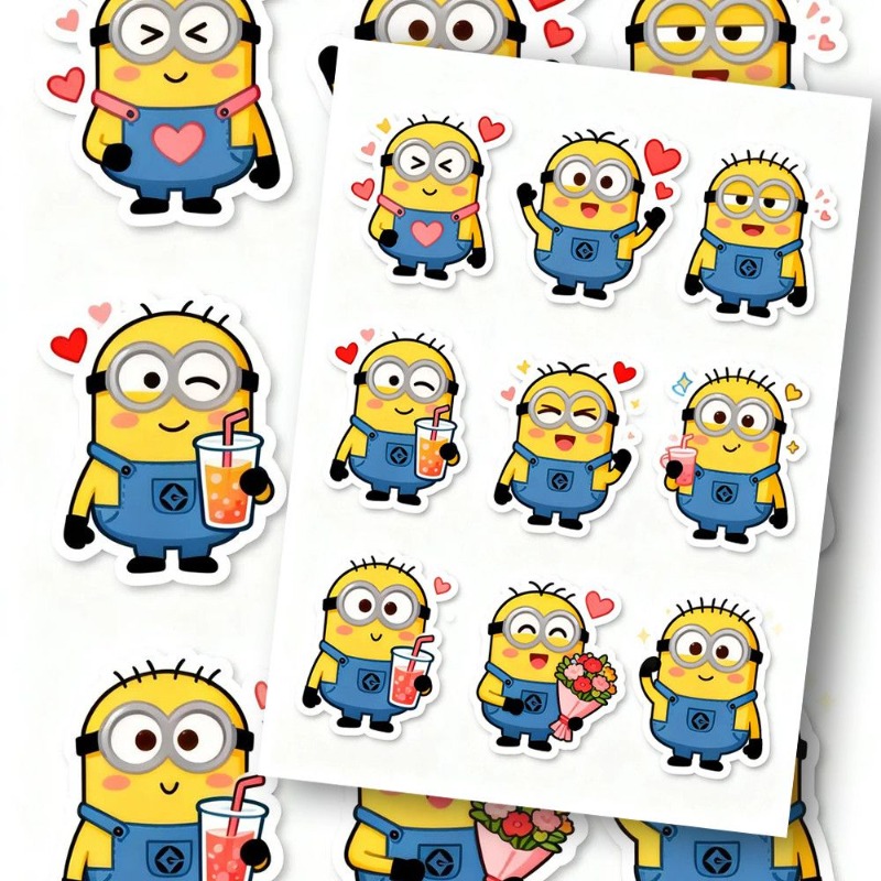 New Minions Despicable Me Kevi - Origami Paper Set avis et prix
