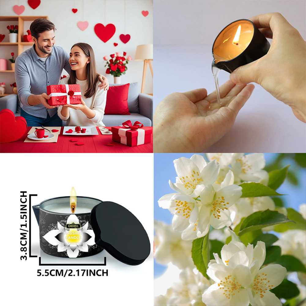 Jasmine Massage Oil Candle, Na - Soy Candle Fragrance Oil avis et prix