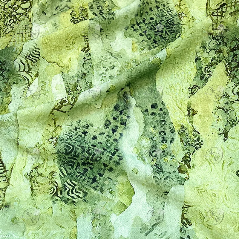 Green ink dyeing oil painting  - Silk Painting Dye avis et prix