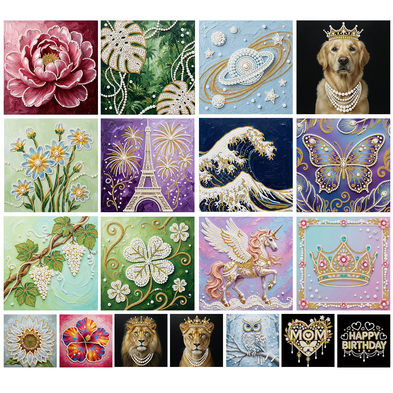 DIY Plant Animal Pearl Paintin - Art Craft Animals avis et prix