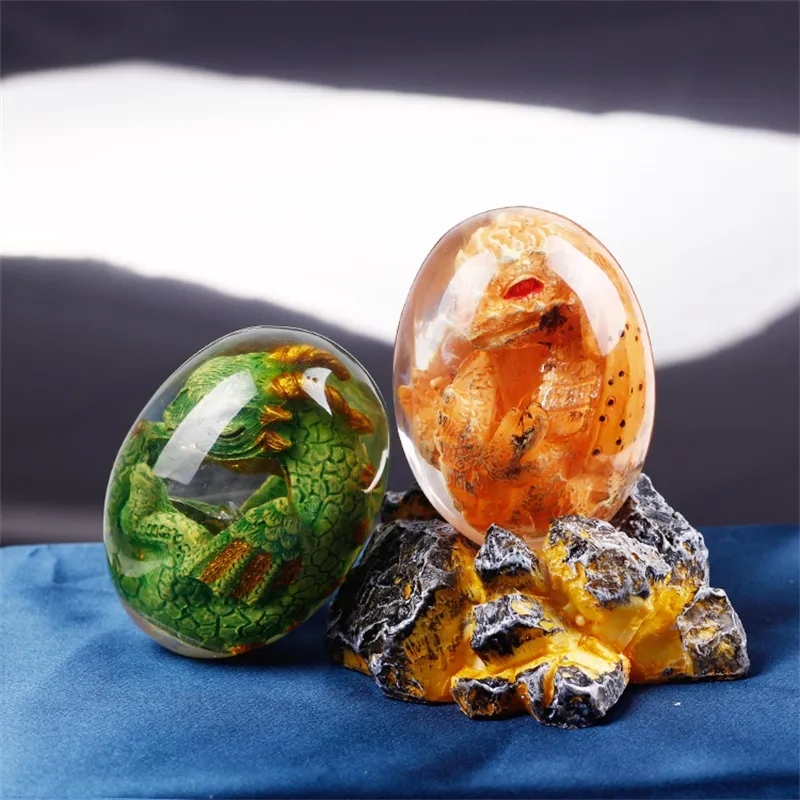 Lava Dragon Egg Statue With St - Dinosaur And Craft avis et prix
