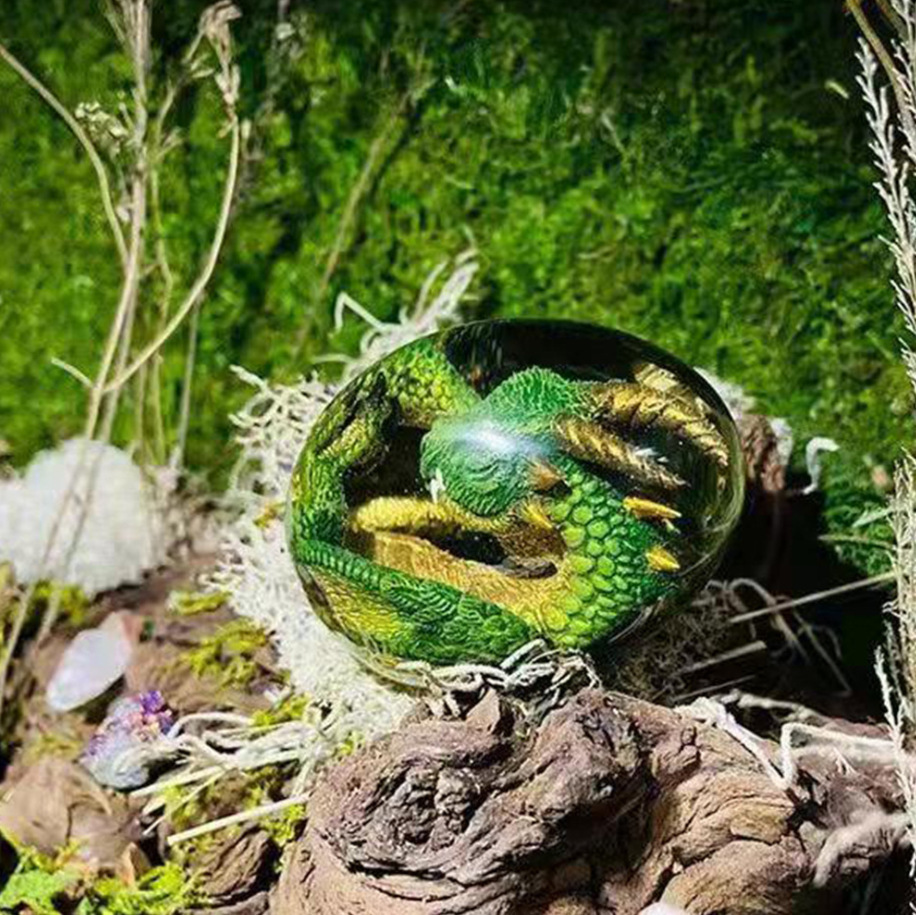 Lava Dragon Egg Statue With St - Dinosaur And Craft avis et prix