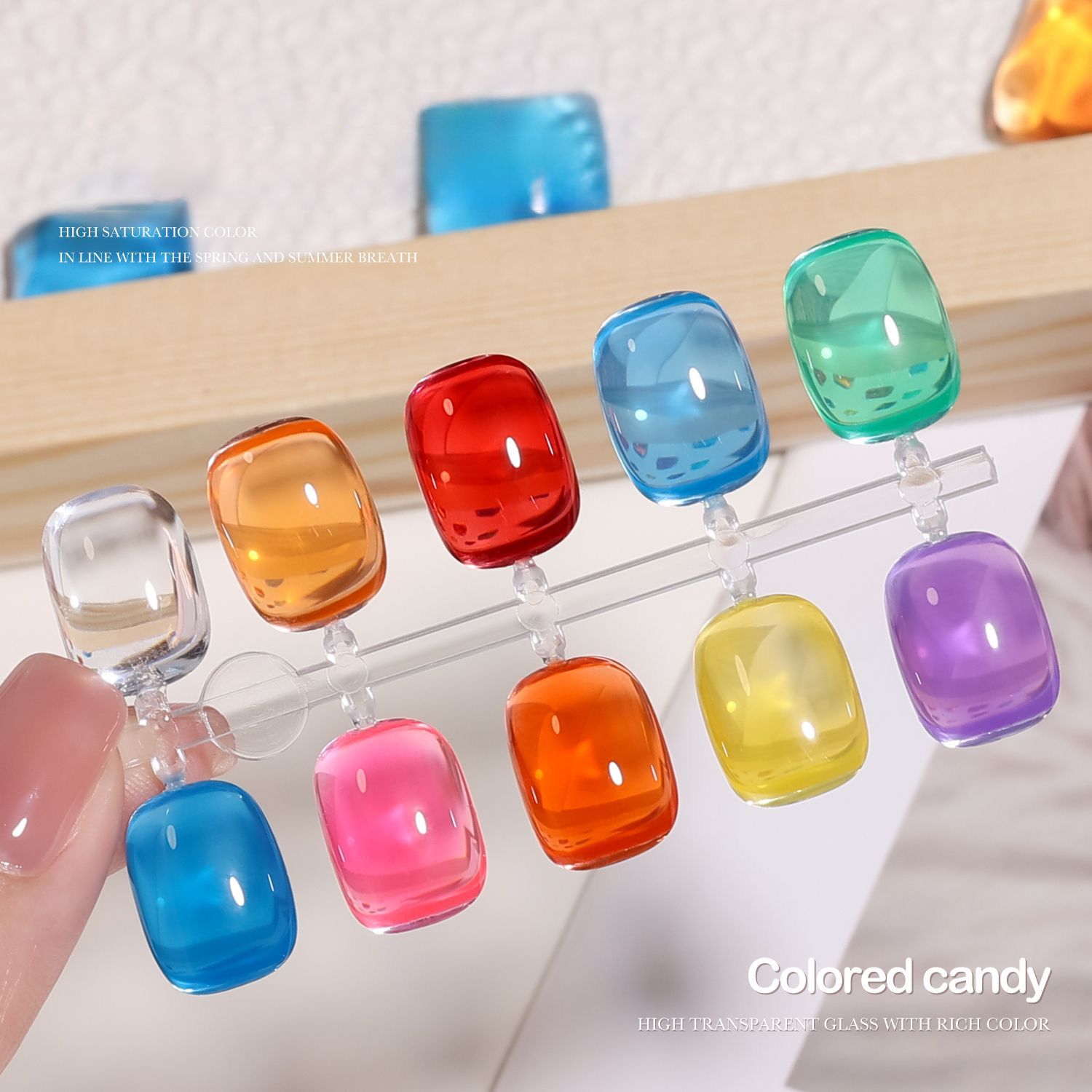 MIANEL Colorful Gel Nail Polis - Art Craft Online avis et prix