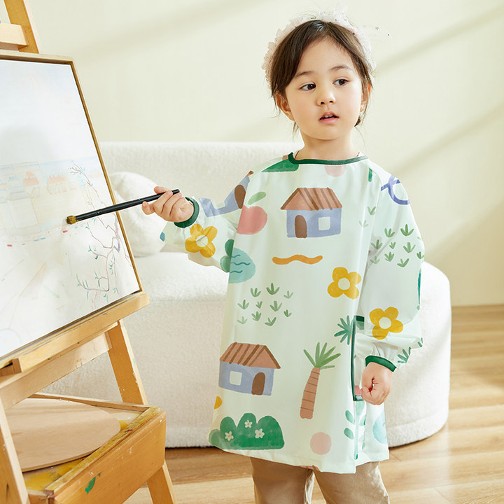 Children Waterproof Art Cover  - Art Craft For Preschool avis et prix