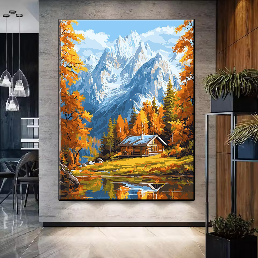 5D Diamond Painting Kit New Au - Art And Craft Autumn avis et prix