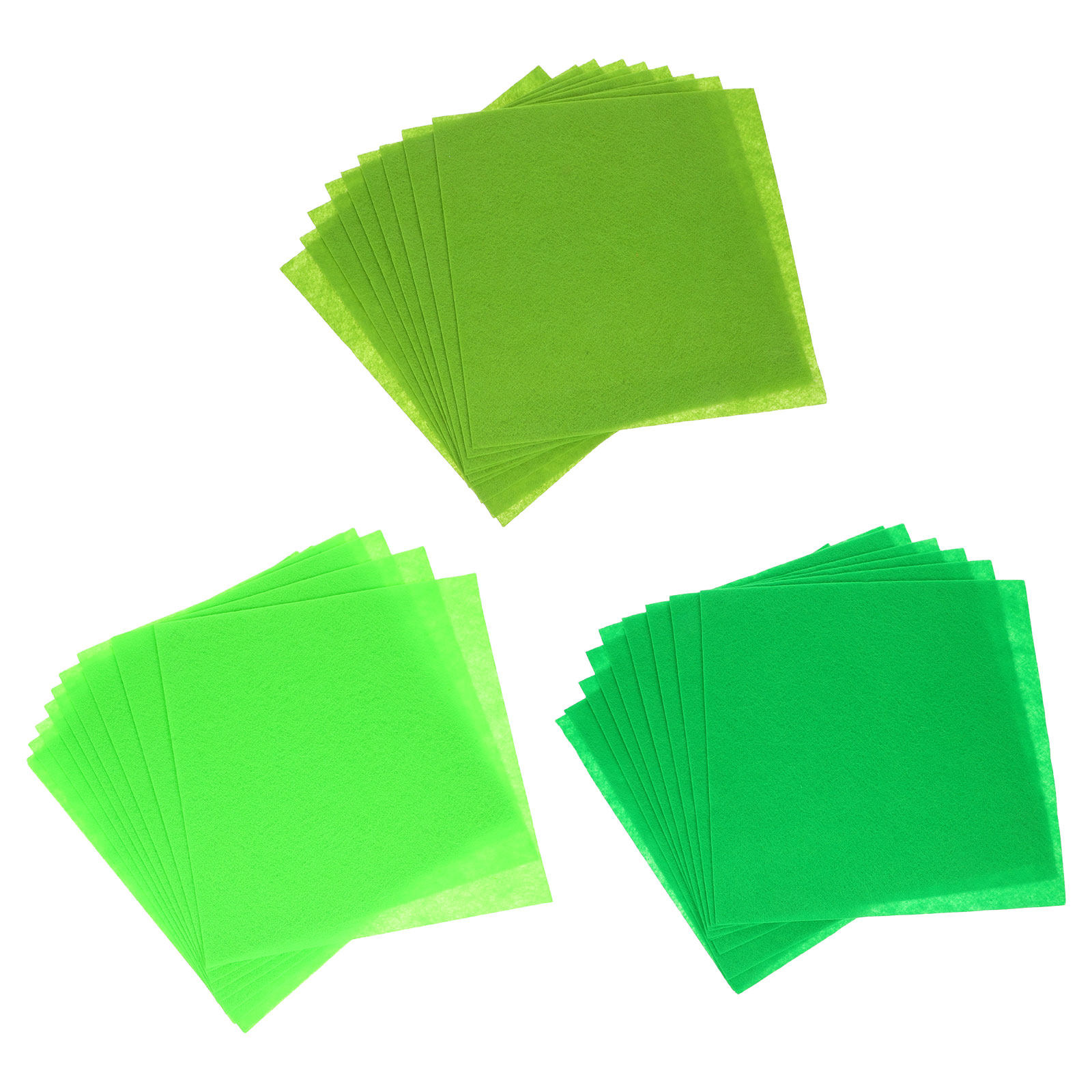 30Pcs Green Felt Sheets Thick  - Art And Craft Autumn avis et prix