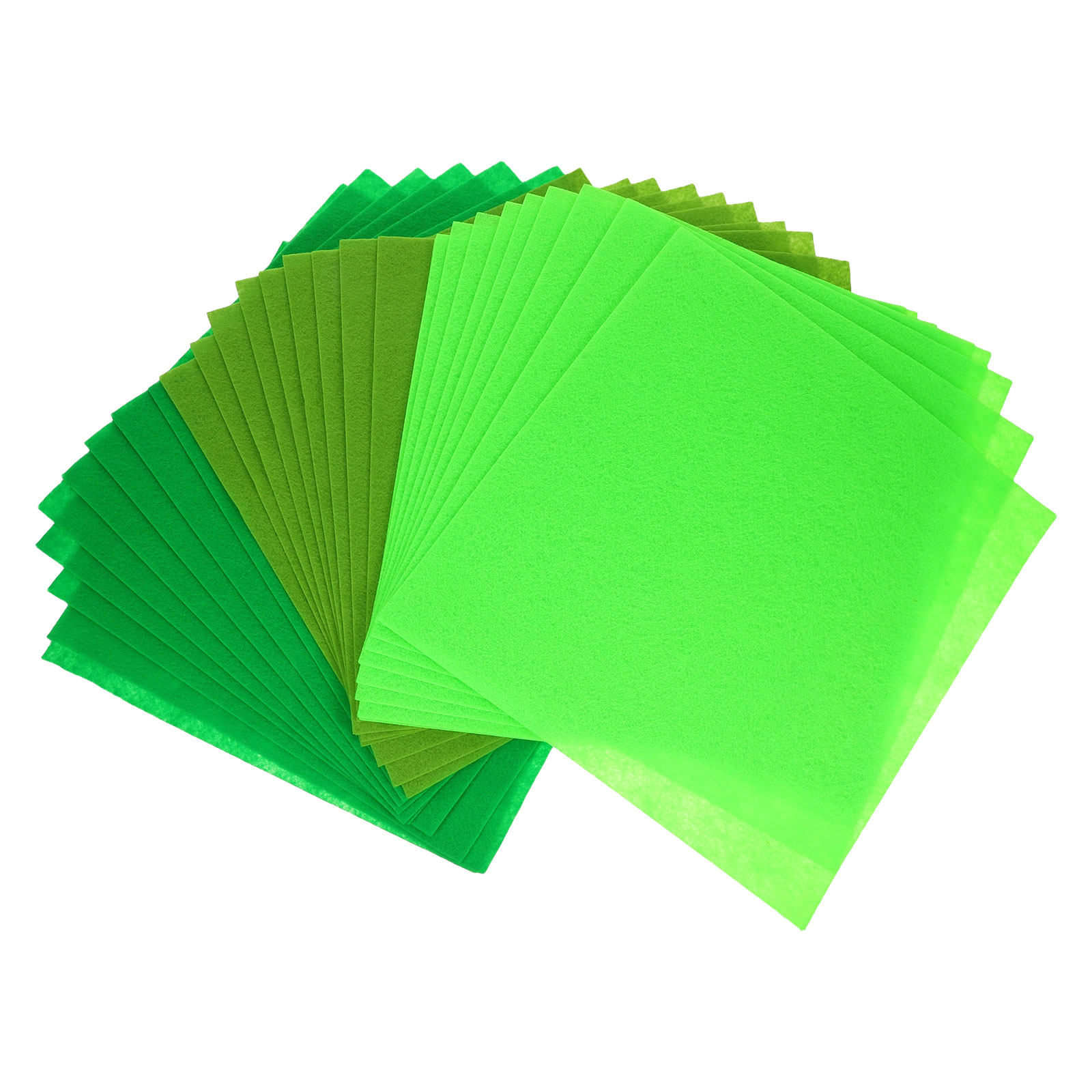 30Pcs Green Felt Sheets Thick  - Art And Craft Autumn avis et prix