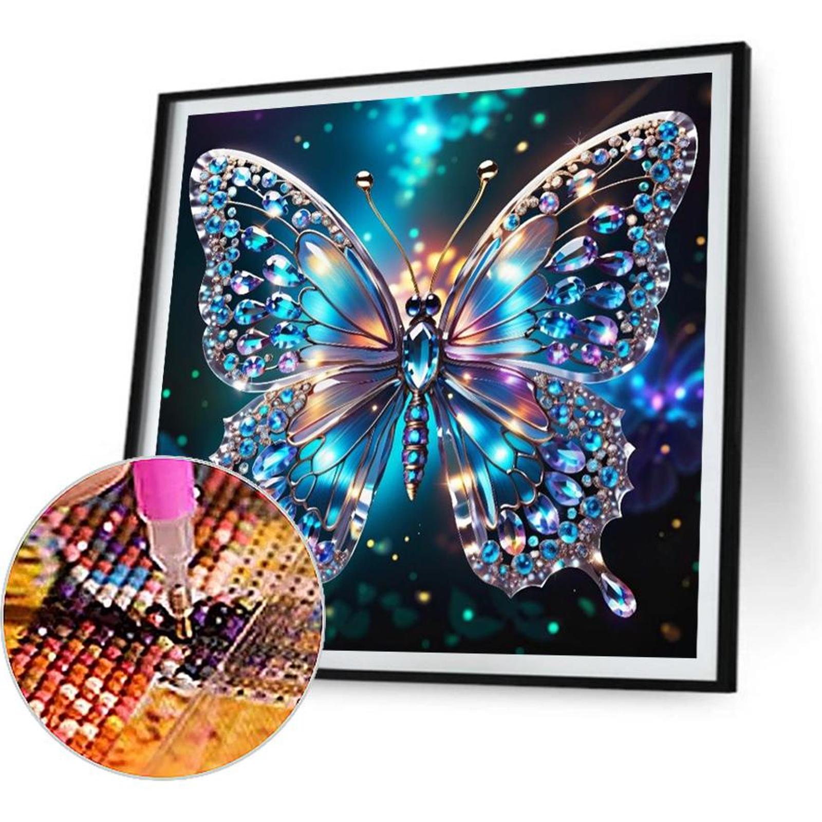 5D DIY Full Round Drill Diamon - Art Craft Butterfly avis et prix