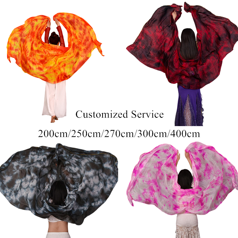 Customized Bellydance Silk Vei - Silk Painting Dye avis et prix