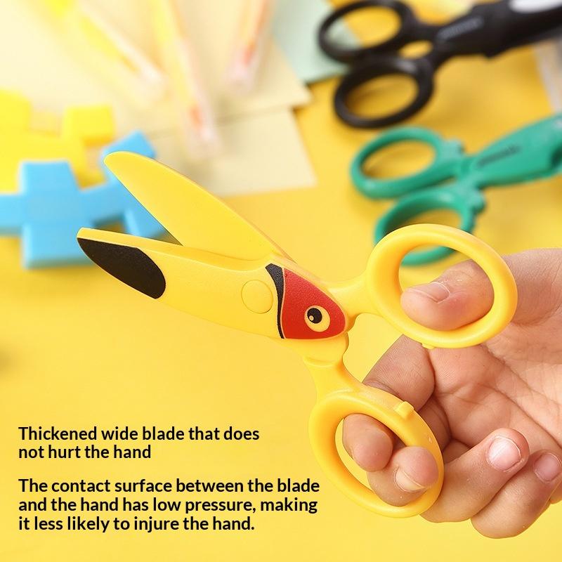3Pcs Kids Plastic Scissors Cut - Art Craft For Preschool avis et prix