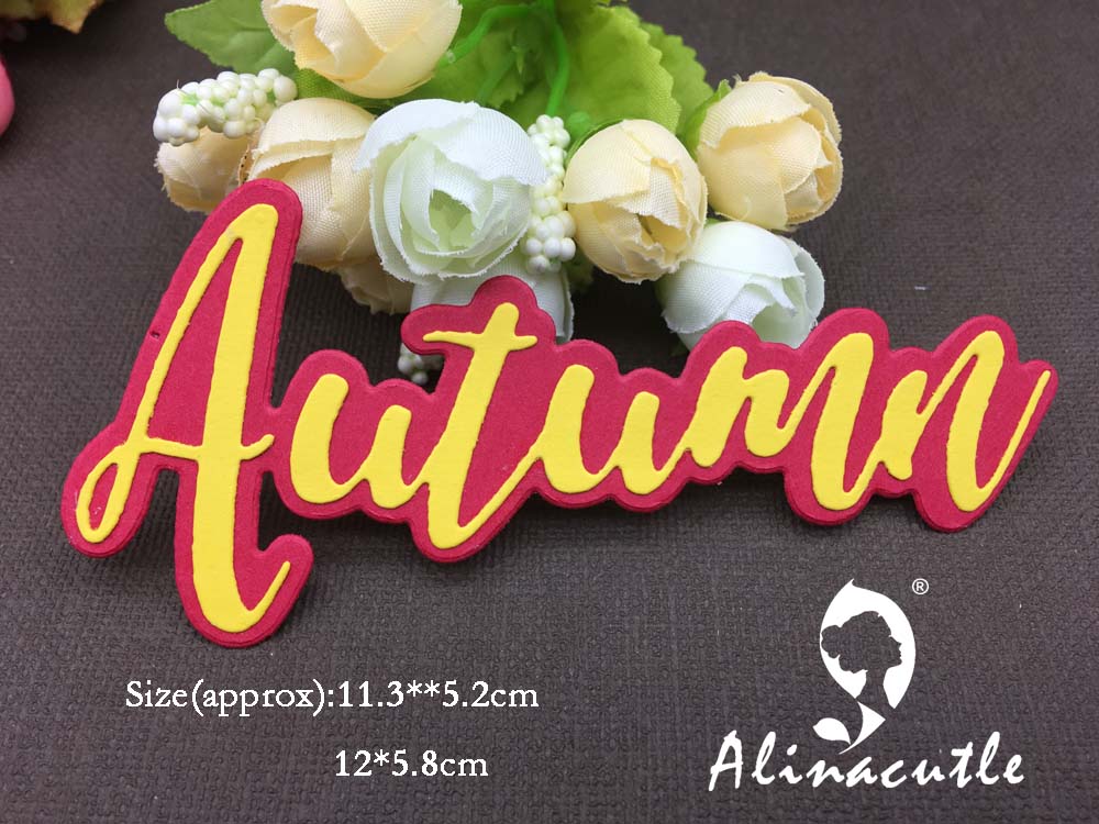 METAL CUTTING DIES cut AlinaCr - Art And Craft Autumn avis et prix