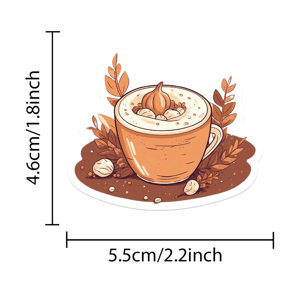 50PCS Cute Autumn Fall Sticker - Art And Craft Autumn avis et prix