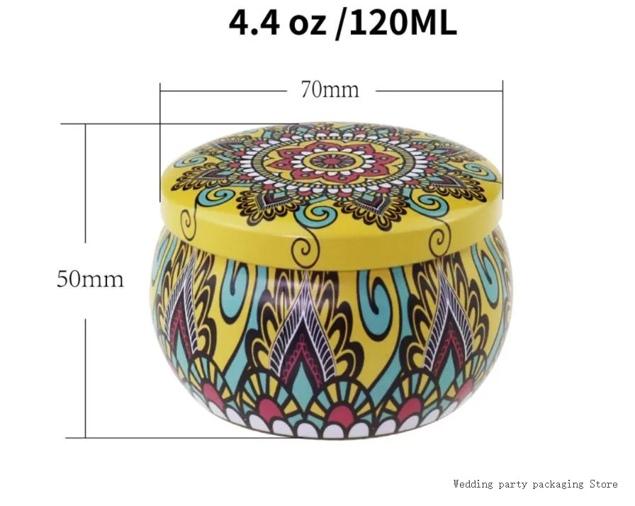 New Scented Candle Tin Jar Por - Soy Candle Fragrance Oil avis et prix