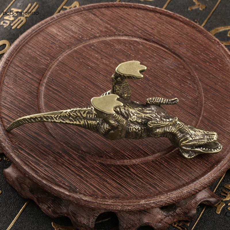 Antique Brass Dilophosaurus Di - Dinosaur And Craft avis et prix
