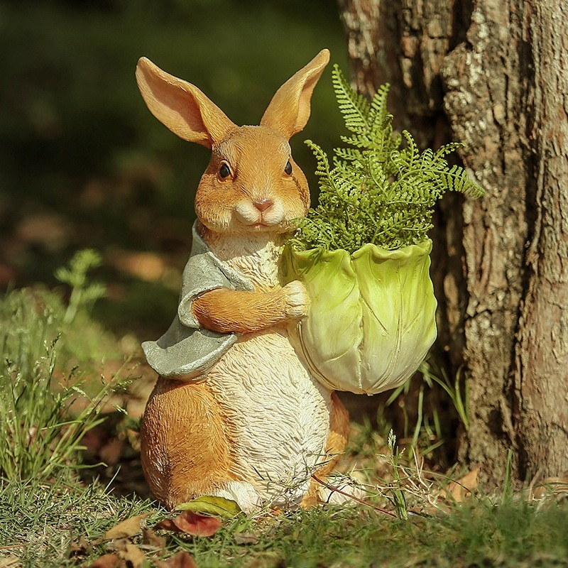 Outdoor Garden Statues Rabbit  - Art Craft Animals avis et prix