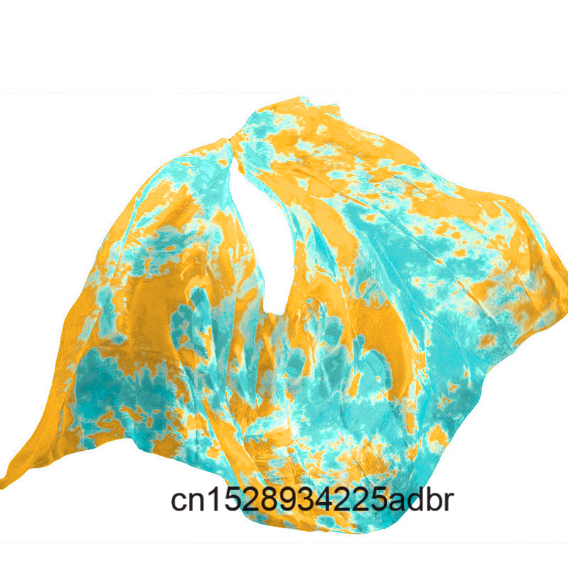 100% Real Silk Veils Belly Dan - Silk Painting Dye avis et prix