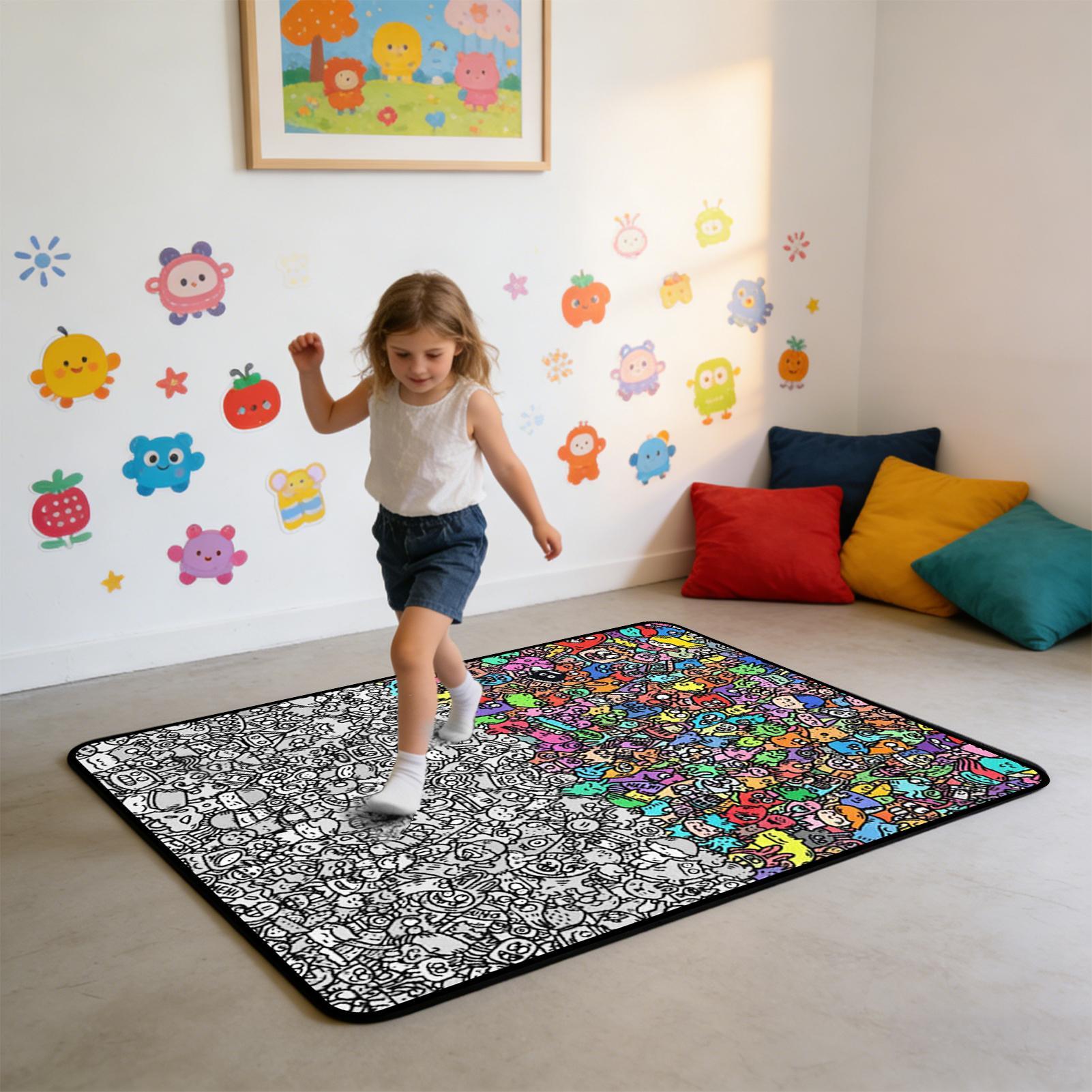 Coloring Blanket DIY Washable  - Art Craft For Preschool avis et prix