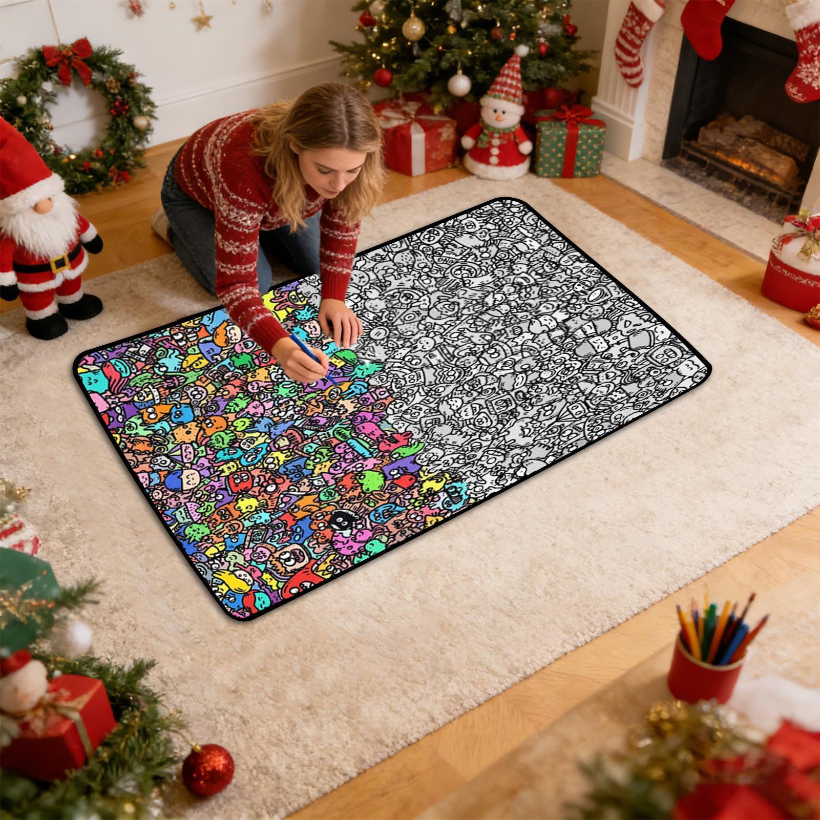 Coloring Blanket DIY Washable  - Art Craft For Preschool avis et prix