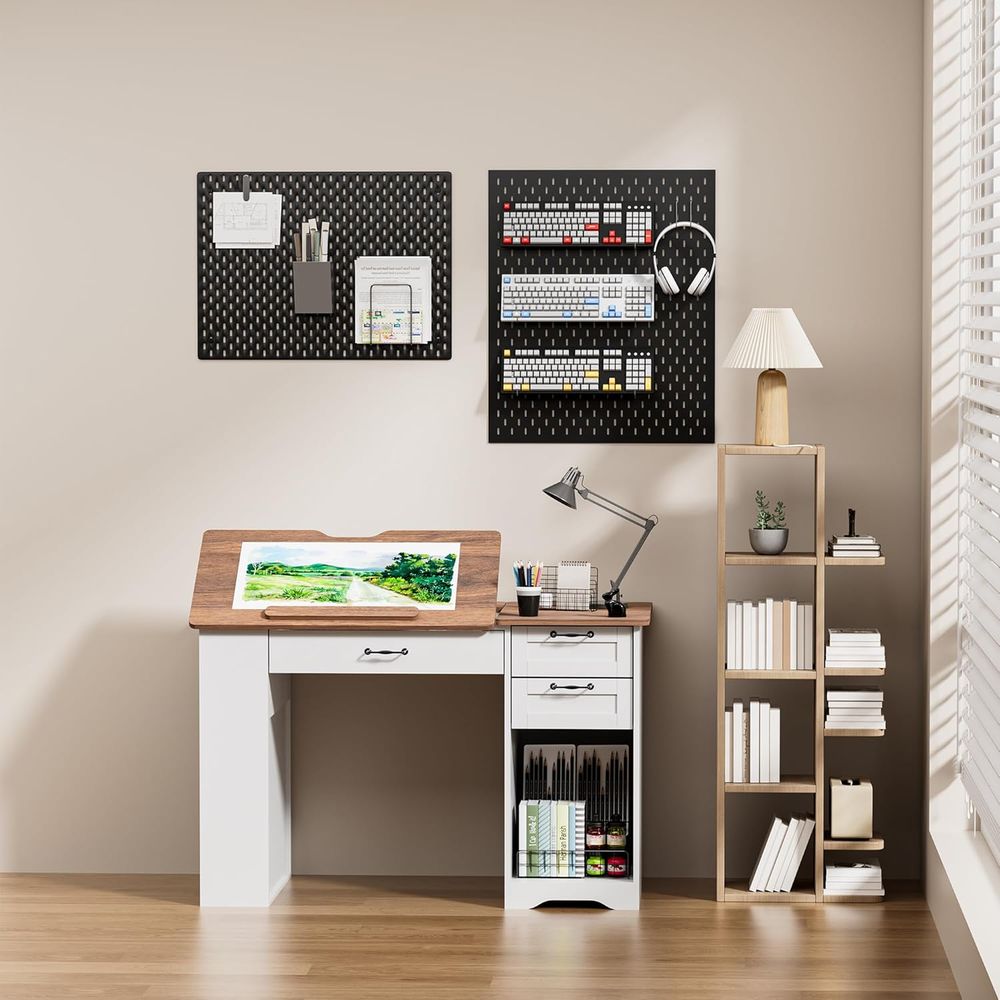 Drating Table with Storage Cab - Art & Craft Be avis et prix