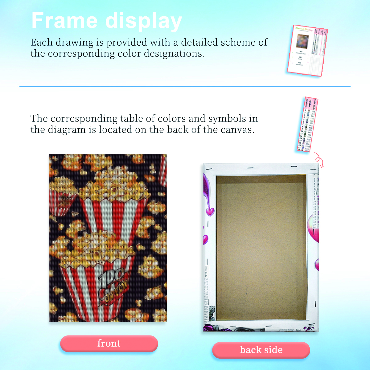 RUOPOTY Popcorn Diamond Painti - Art Craft Room Ideas avis et prix