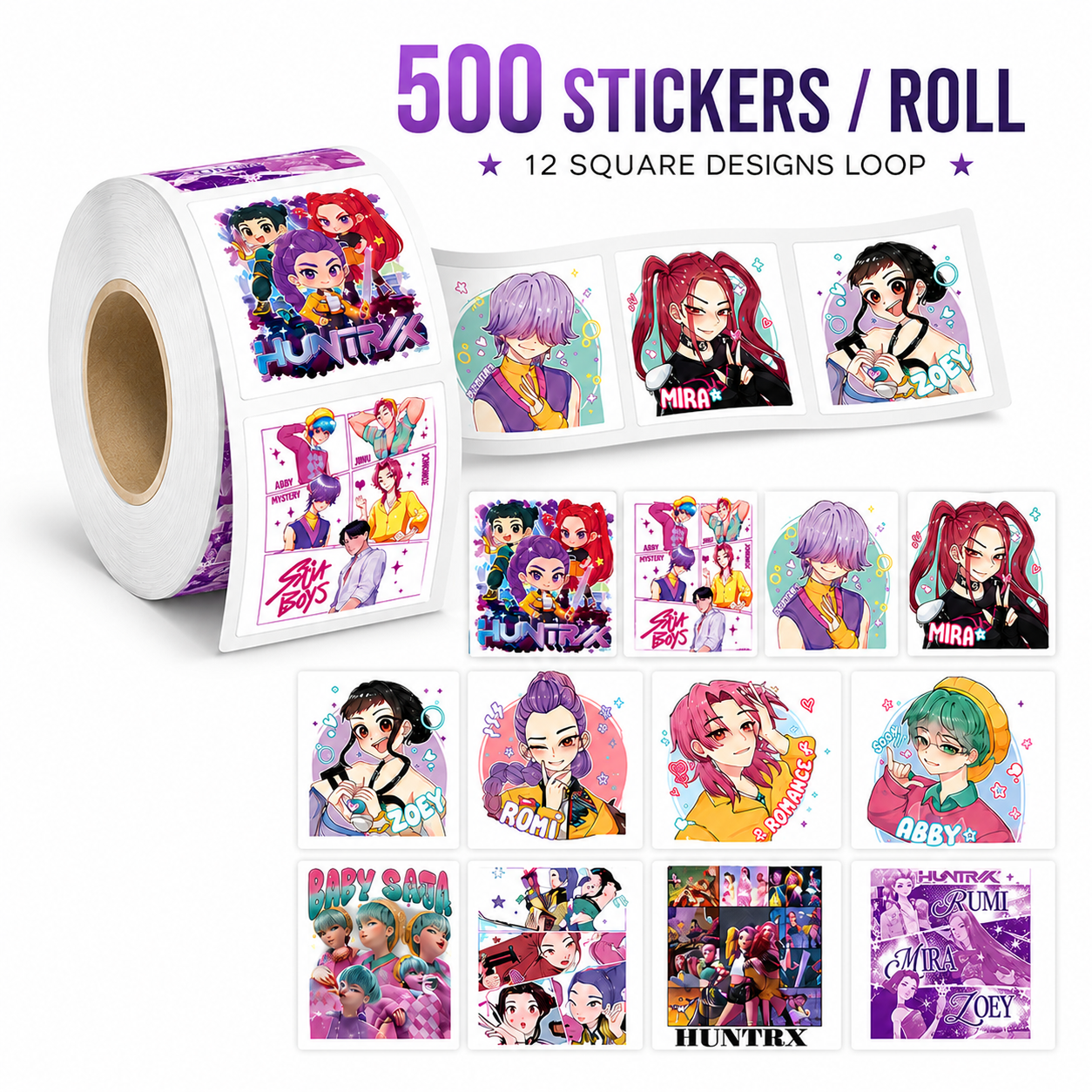 500pcs Stickers Waterproof DIY - Origami Paper Set avis et prix