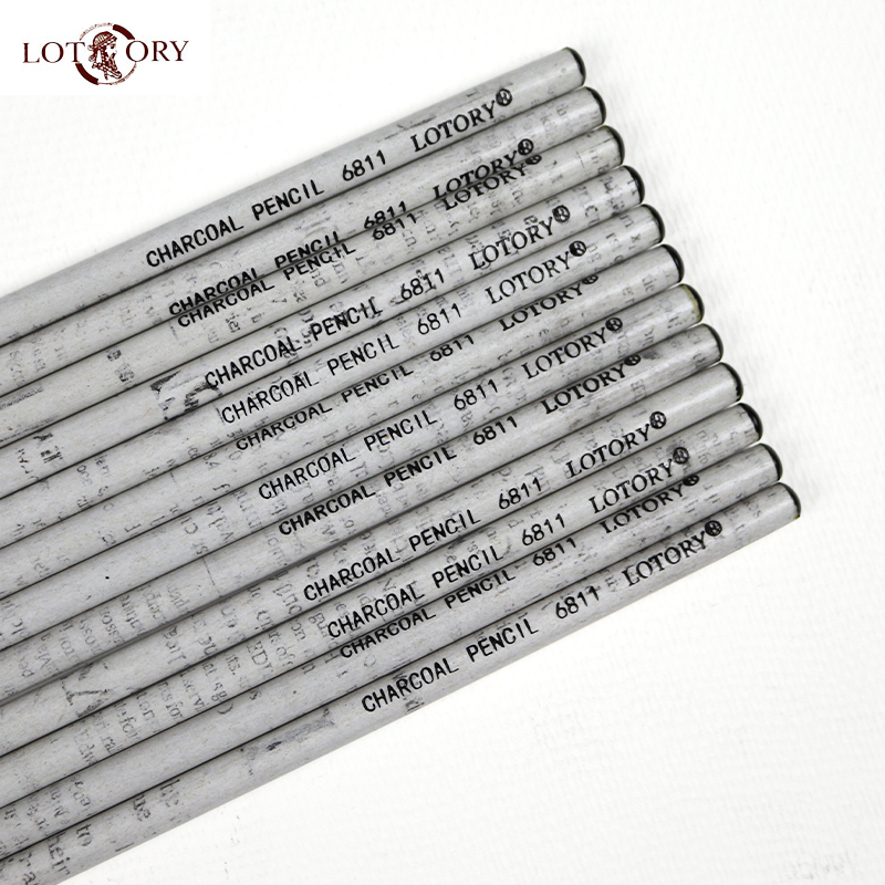 LOTORY 12pcs Black Sketch Char - Sketching Charcoal Set avis et prix