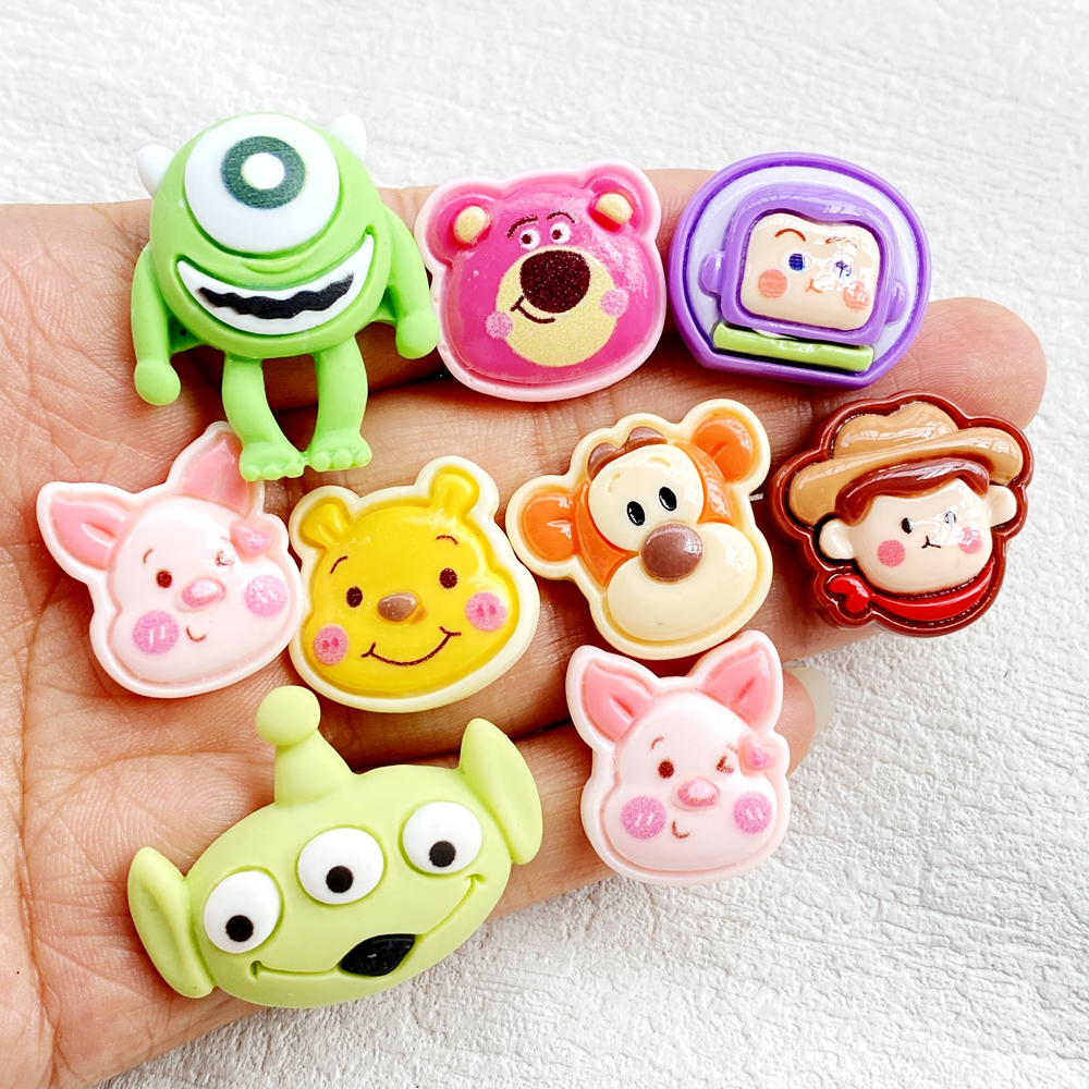 10Pcs Resin Cartoon Animation  - Dinosaur And Craft avis et prix
