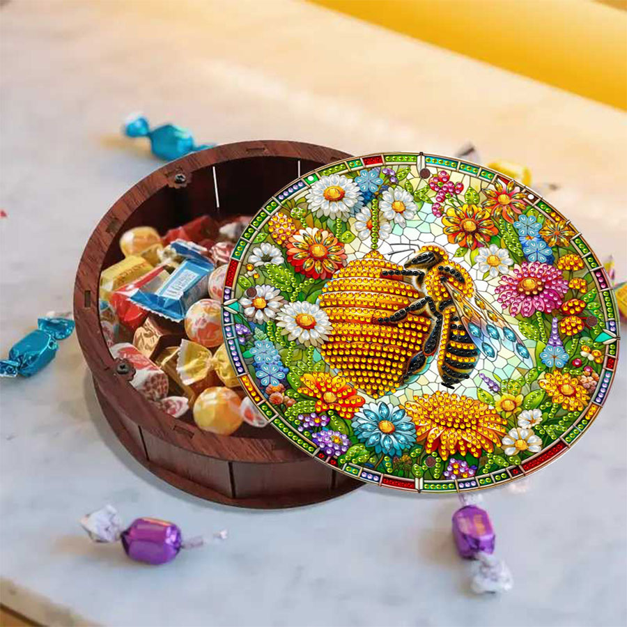 A set of round storage boxes w - Art Craft Butterfly avis et prix