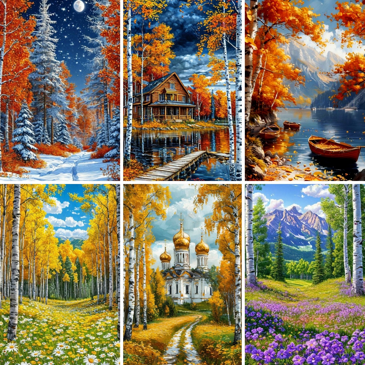 Birch Grove Art , Diamond Pain - Art And Craft Autumn avis et prix