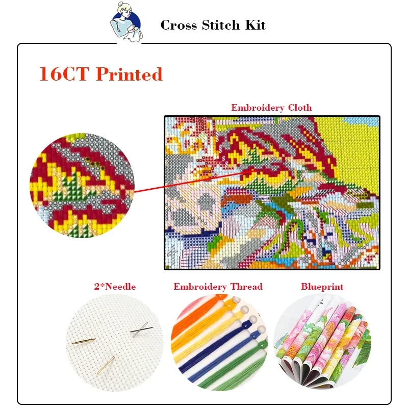Joy Sunday Cross Stitch Kit Au - Art And Craft Autumn avis et prix