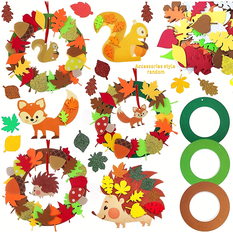 Autumn Creative Diy Wreath Cra - Art And Craft Autumn avis et prix
