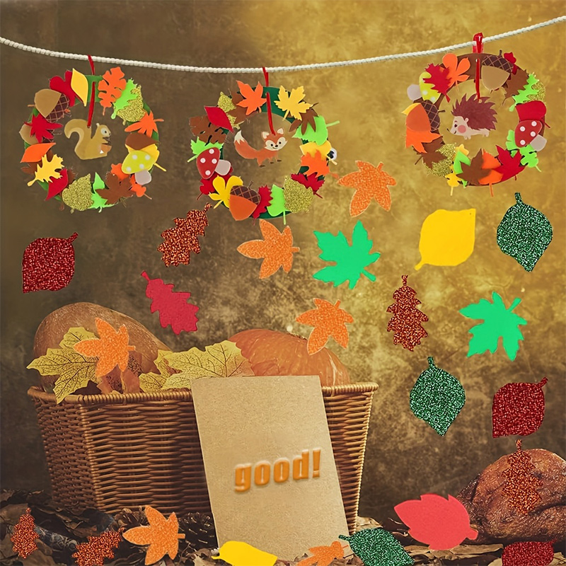 Autumn Creative Diy Wreath Cra - Art And Craft Autumn avis et prix