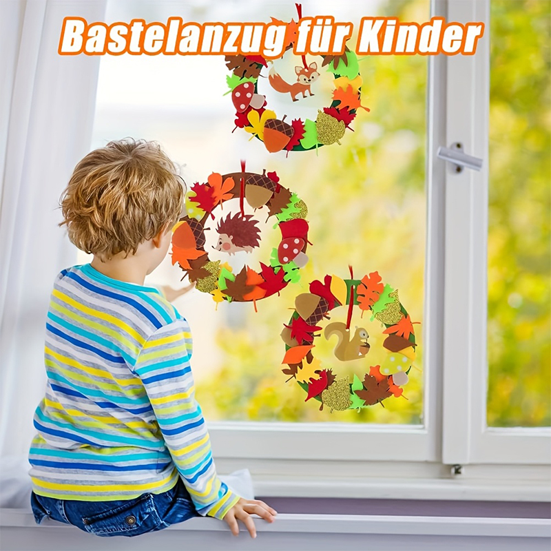 Autumn Creative Diy Wreath Cra - Art And Craft Autumn avis et prix