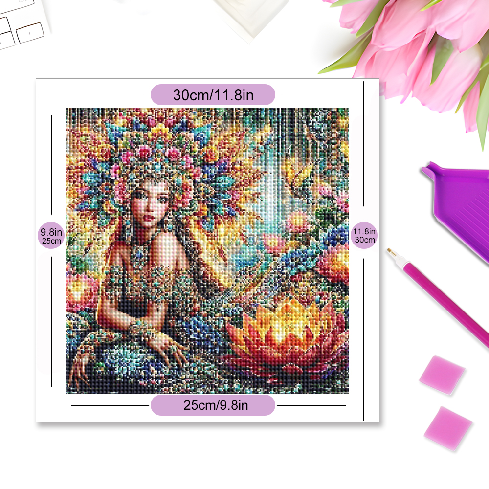 Momoart Diamond Mosaic Woman R - Art Craft Girl avis et prix