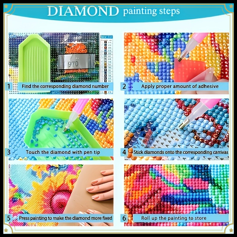 Full Round Diamond Painting Cu - Art Craft Room Ideas avis et prix