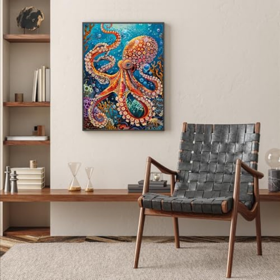 Octopus Diamond Art Kits for A - Art Craft Animals avis et prix