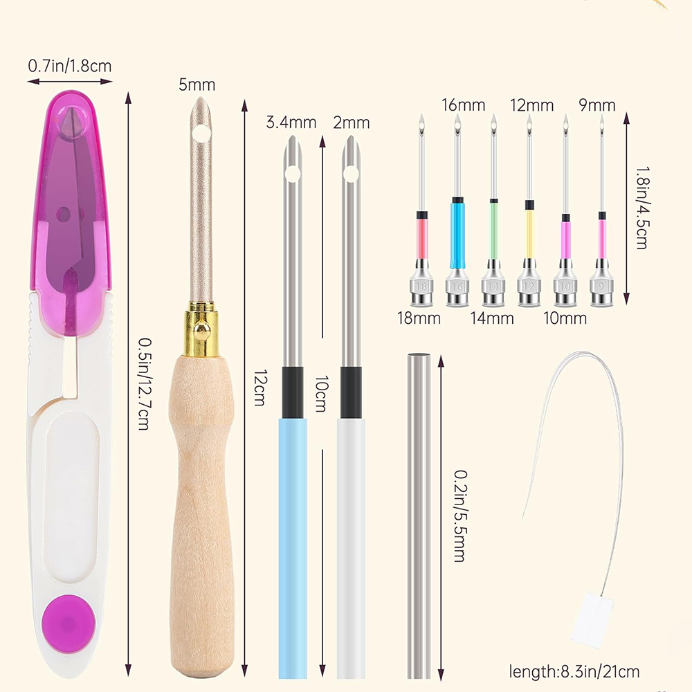 13Pcs Punch Needle Kit Adjusta - Punch Needle Kit avis et prix