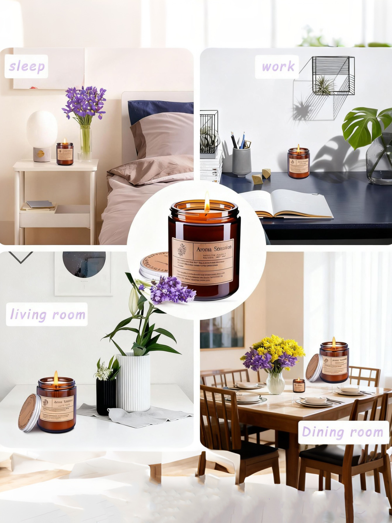 Natural soy wax aromatherapy c - Soy Candle Fragrance Oil avis et prix
